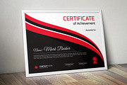 Certificate Word | PSD | AI, a Stationery Template by Curve Design (Thumbnail 3 of 5)