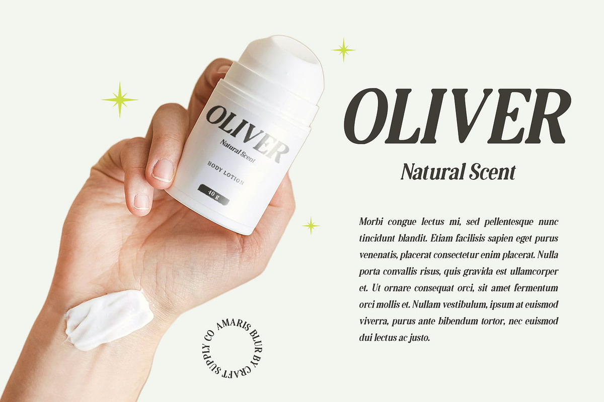 Amaris Blur, a Serif Font by Craft Supply Co. (Photo 4 of 8)