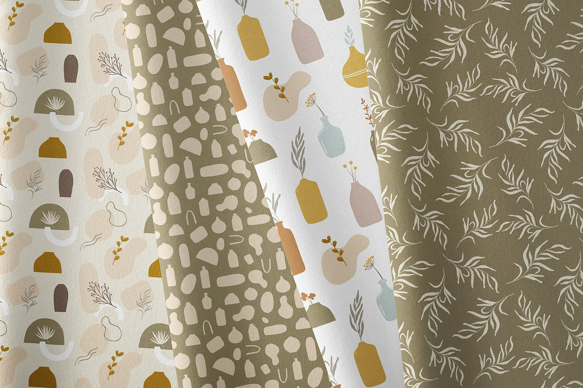 Abstract Vases collection, an Illustration by Cozy pattern shop (Photo 6 of 6)