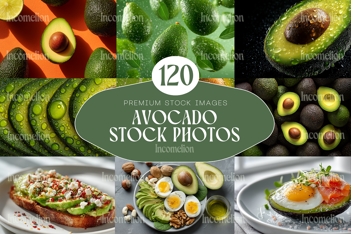 120 Professional Avocado Photos, a Food & Drink Photo by Incomelion (Photo 1 of 9)