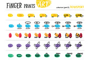Finger prints ART, an Animal Illustration by Alena Razumova (Thumbnail 4 of 14)
