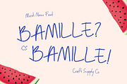 CS Bamille – Handwriting Font, a Handwritten Font by Craft Supply Co. (Thumbnail 1 of 8)