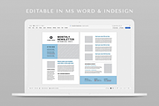 Newsletter Template, a Magazine Template by Leaflove (Thumbnail 9 of 10)
