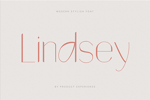 Lindsey - Modern Stylish Font