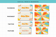 Retro Branding Kit Canva Template, a Branding & Logo Template by Anna Design Studio (Thumbnail 6 of 9)