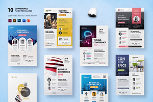 10 Event-Conference Flyers Bundle