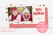 Holiday Photo Card Template, a Card Template by Sweet Papers (Thumbnail 2 of 2)