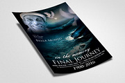 Funeral & Departure Flyer Template, a Flyer Template by Business Flyers (Thumbnail 3 of 3)