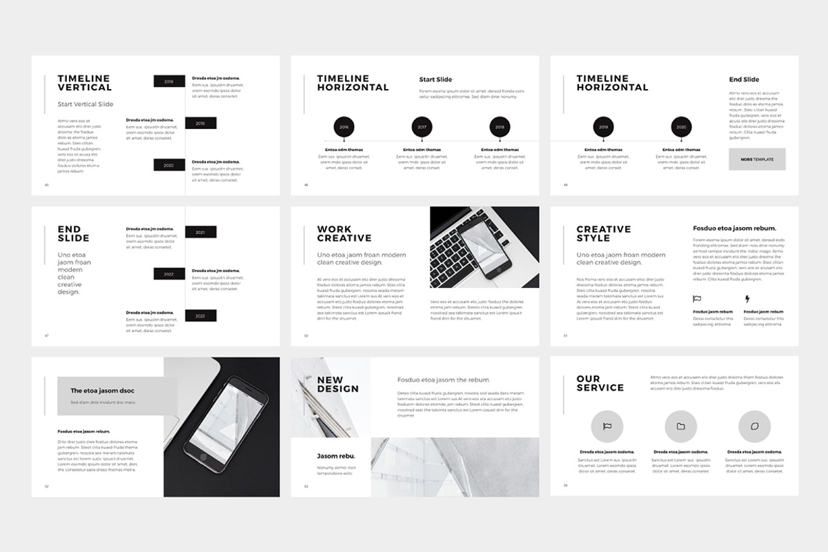 NORS Google Slides Template + Bonus, a Presentation Template by PixaSquare (Photo 10 of 19)