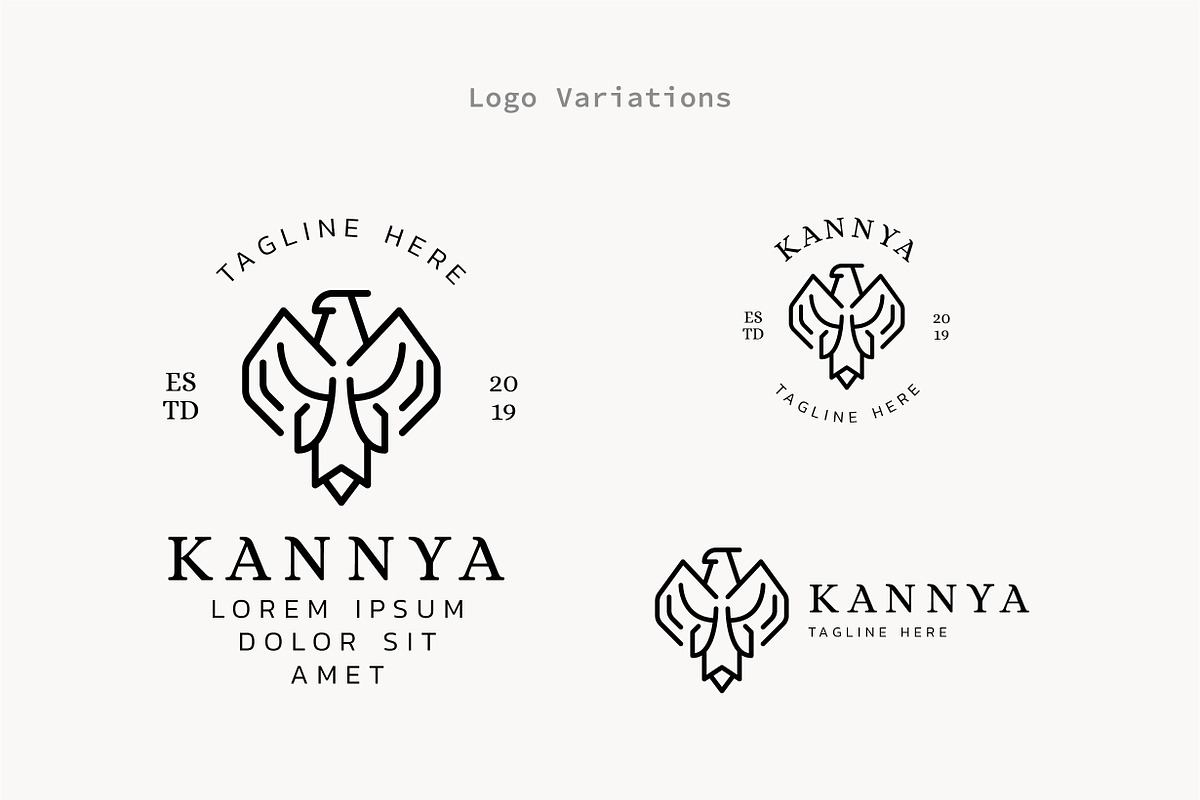 Eagle - Premium Logo Template, a Branding & Logo Template by Minimalist Logos (Photo 3 of 7)