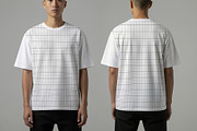 Back & Front View T-Shirt Mockup, a Product Mockup by graphypix (Thumbnail 3 of 4)