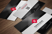 Corporate Business Card CM122, a Business Card Template by annozio (Thumbnail 1 of 4)