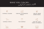 Shopify Theme White Aesthetic, a Shopify Template by Macarons and Mimosas (Thumbnail 7 of 11)