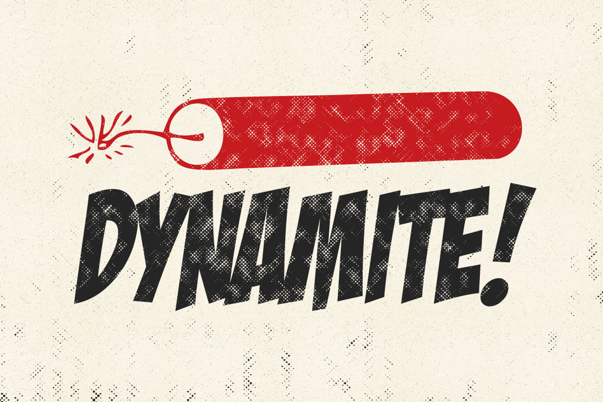 50 Vector Halftones Rough & Polished, a Texture Graphic by TexturWerk (Photo 2 of 6)