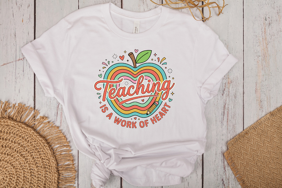 Teacher Teaching is a Work of Heart, a Work Illustration by CraftArtStudio (Photo 3 of 4)