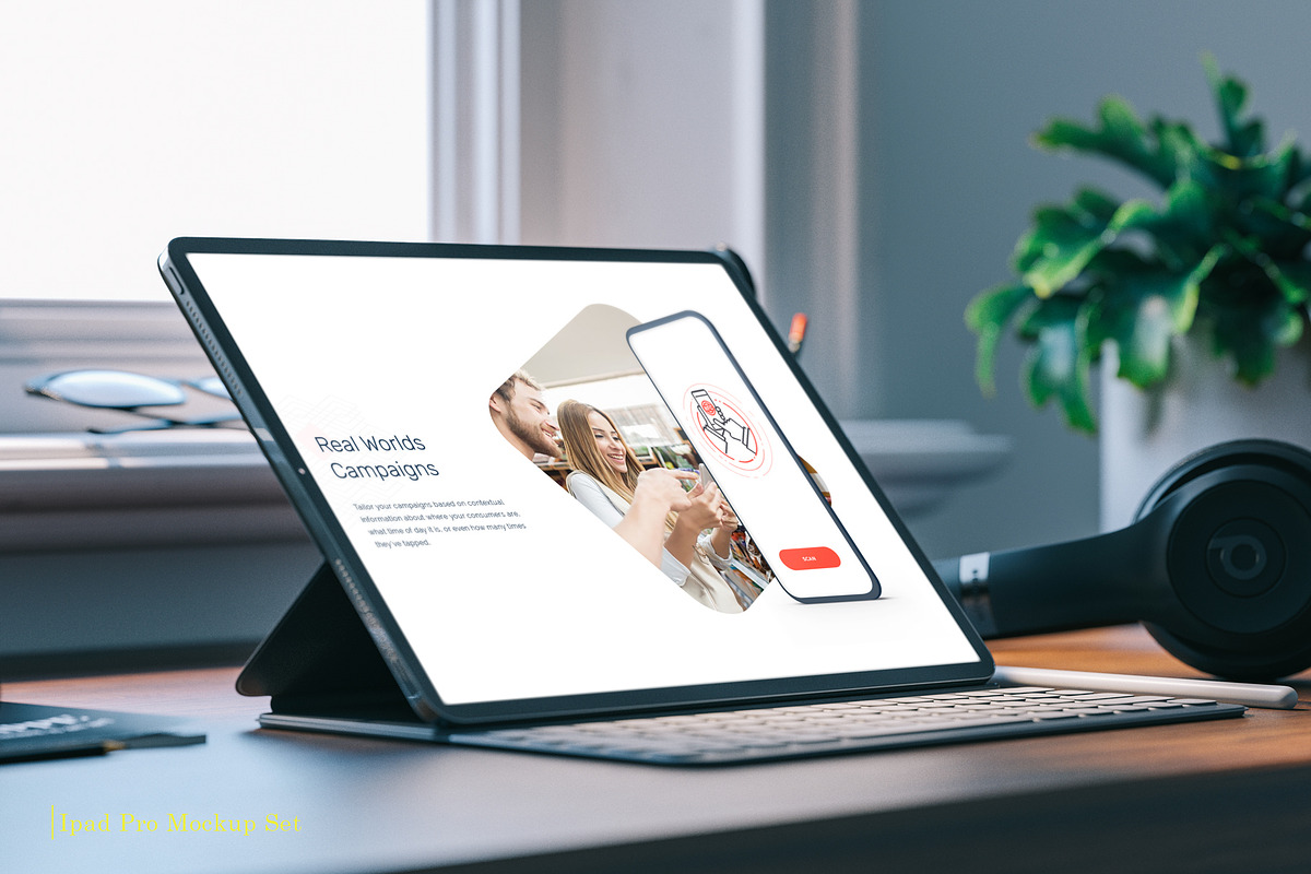 iPad Pro Mockup Set, an iPad Mockup by Best Pixels™ (Photo 8 of 9)