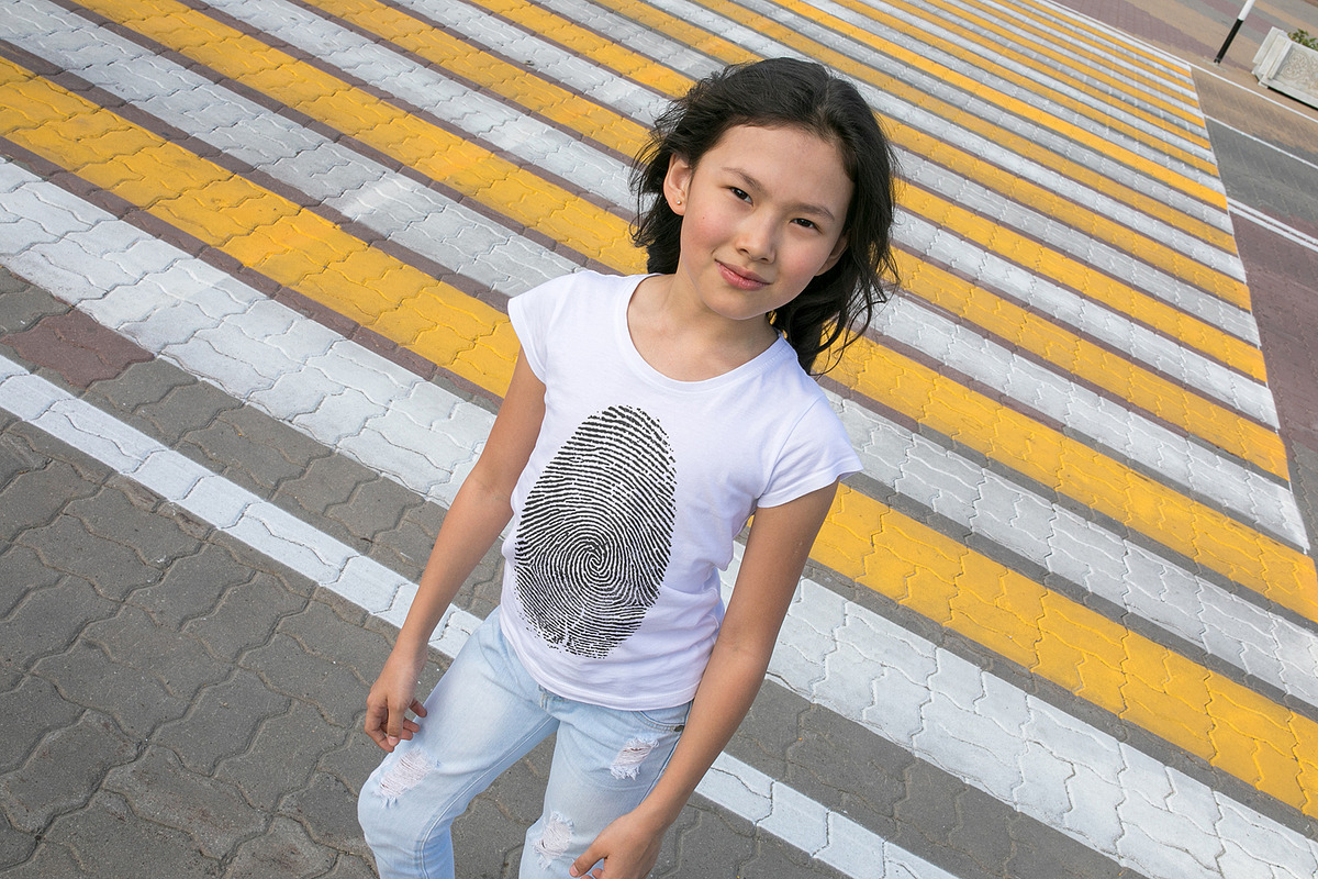 100 Kid's T-Shirt Mock-Up 2018 #22, a Shirt Mockup by Freeman Studio (Photo 78 of 107)