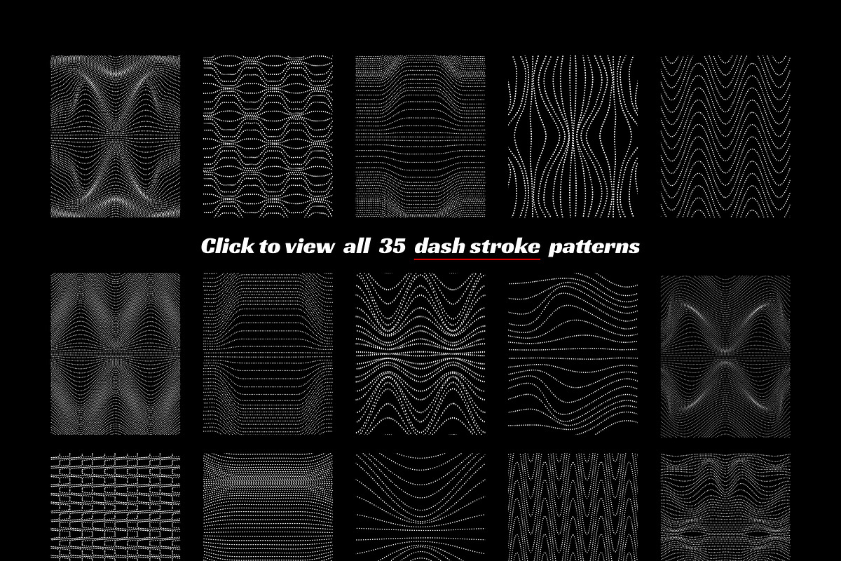 Striped waves, a Pattern Graphic by divin (Photo 5 of 15)