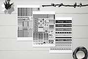 Planner Sticker Template ECLP, a Design Template by DigitalDesignAI (Thumbnail 3 of 7)