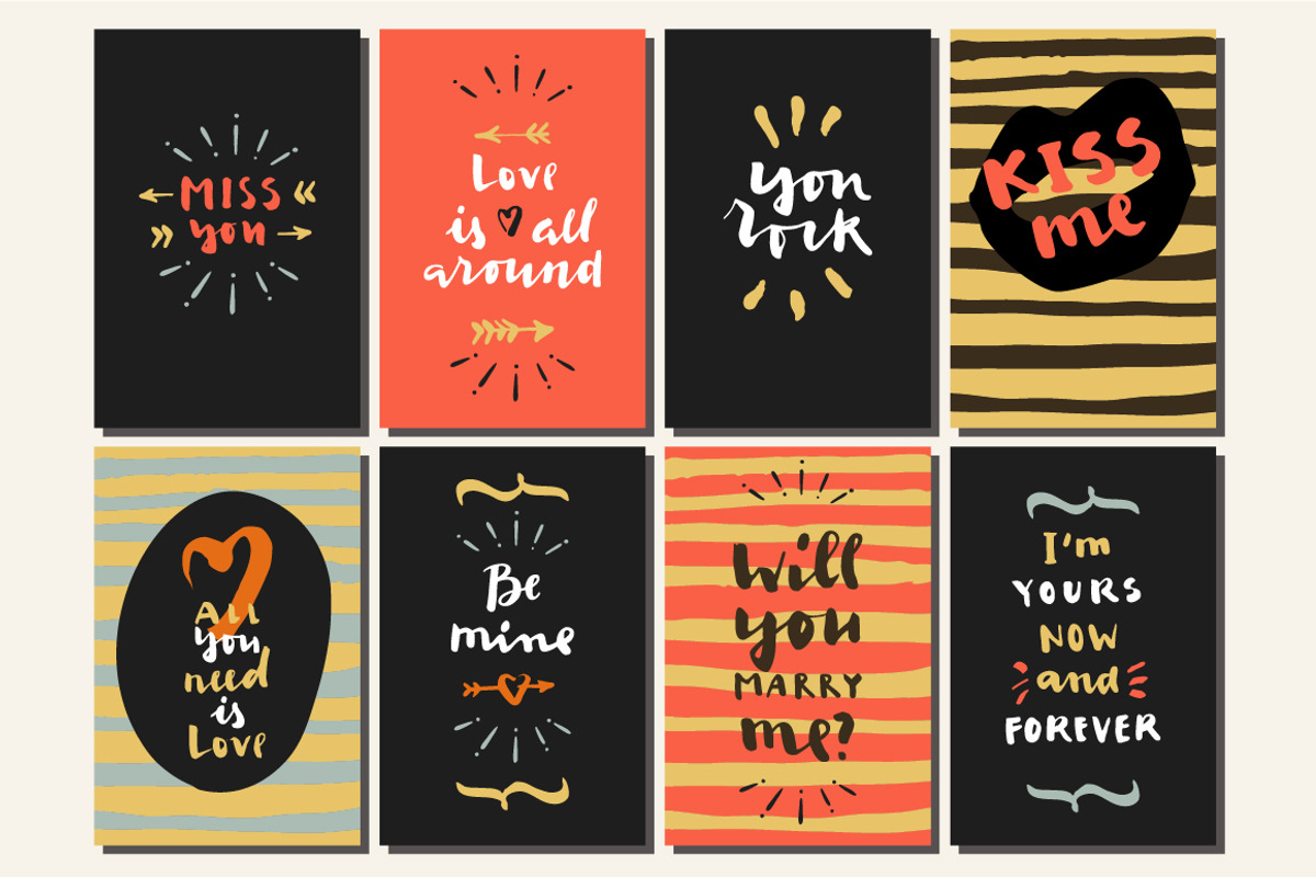 Valentine's Day Set, a Decorative Illustration by Soulful Vectors (Photo 3 of 5)