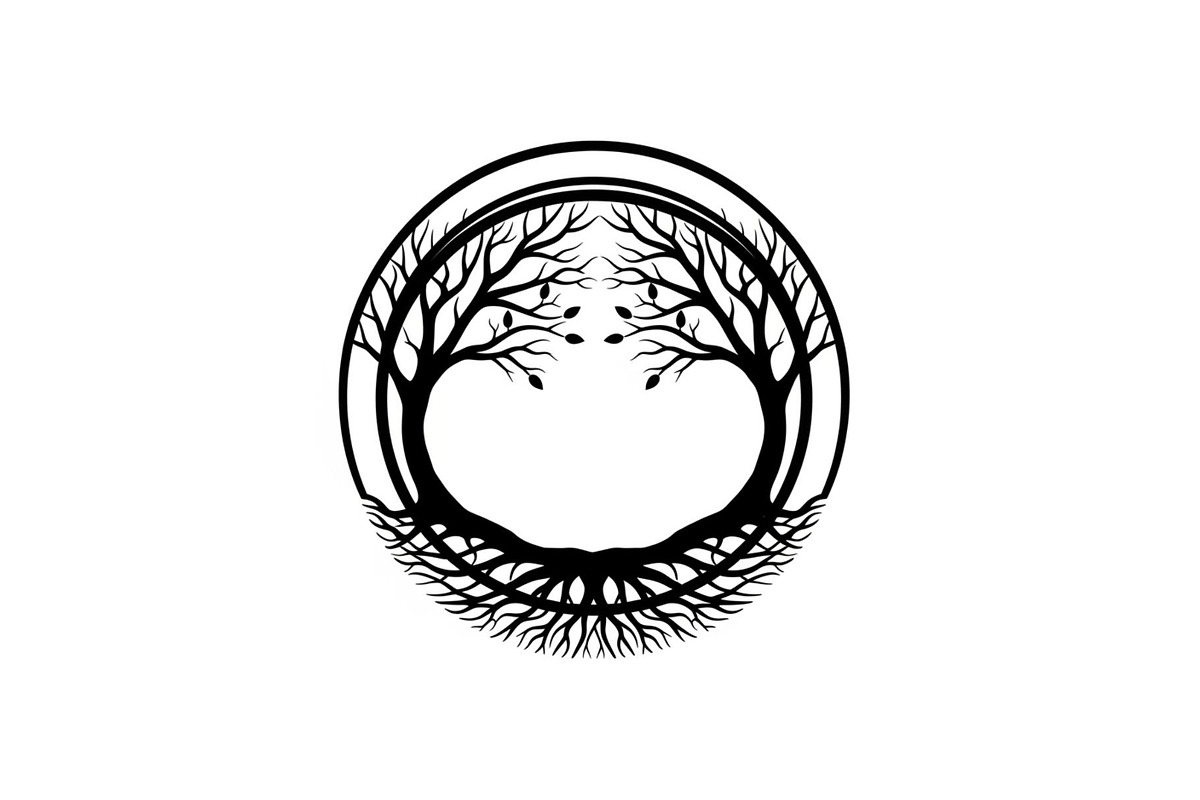 Tree of Life Circle Frame Bundle, an Illustration by Gaye Art (Photo 24 of 51)