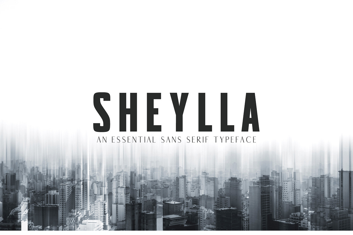 Sheylla Sans Serif Typeface