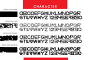 Stencil font, a Sans Serif Font by Hurski Anton (Thumbnail 5 of 5)