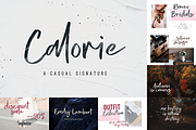 Handwritten Script Bundle - 90% OFF, a Script Font by Dharmas Foundry (Thumbnail 5 of 12)