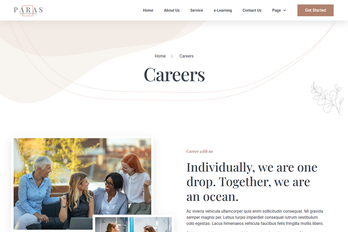 Business Coach for Women Template, a Landing Page Template by Design Spade (Photo 10 of 11)