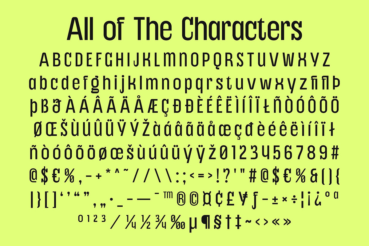 Spencer – Condensed Font, a Sans Serif Font by Craft Supply Co. (Photo 8 of 8)
