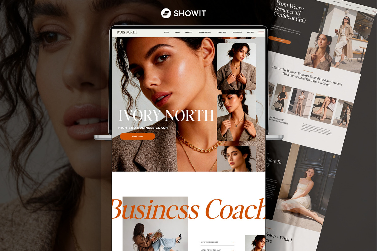 Showit Website | Ivory North, a Websites & App Template by thrivedigitally (Photo 2 of 11)