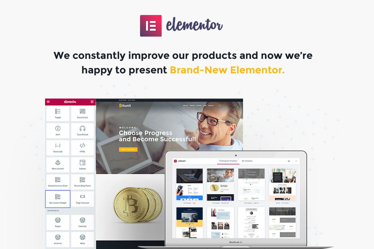 Bitcoin WordPress Theme, a WordPress Template by Zemez (Photo 2 of 6)