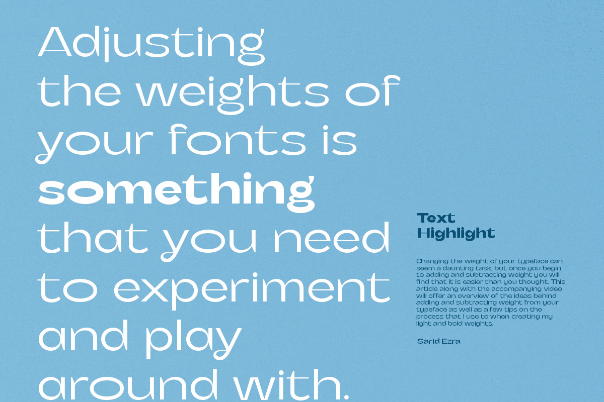 Macks - Wide Modern Sans, a Sans Serif Font by Sarid Ezra (Photo 8 of 13)