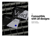 Adjustable Business Card Mockup, a Print Template by HAZARD MOCKUPS (Thumbnail 4 of 8)