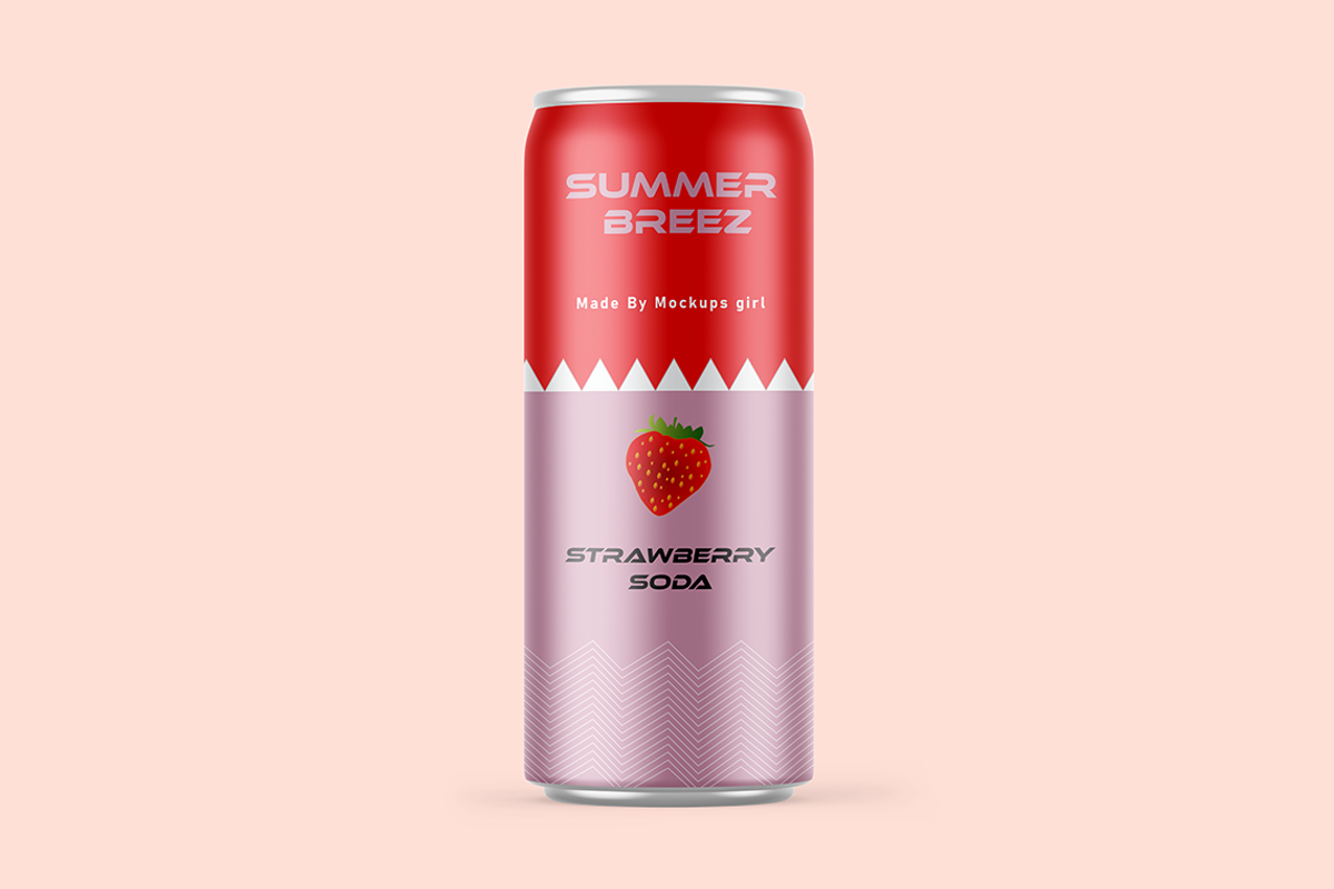 Soda Can Mockups, a Cups & Container Mockup by Mockups Girl (Photo 2 of 5)