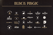 Black Magic Logo & Brand Kit, a Branding & Logo Template by Dynamo Ultima (Thumbnail 5 of 18)