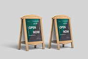 Sign Board Mockup, an Advertising Mockup by ulfatunnazira (Thumbnail 5 of 5)