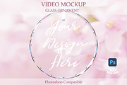 Crystal Glass Ornament Video Mockup, a Cups & Container Mockup by MockupsBox (Thumbnail 1 of 5)
