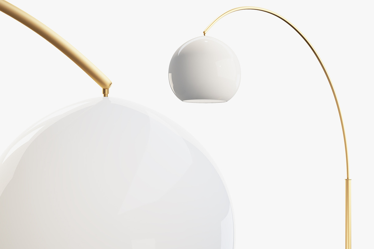 Joybird Archer Floor Lamp, a Light 3D Model by 3dmitruk (Photo 1 of 11)