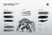 Concept Art Procreate Brushes, a Brush Add-On by brushapes.com (Thumbnail 6 of 10)