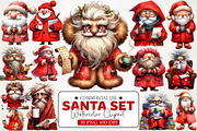 Santa Clipart, an Illustration by RobertsArt (Thumbnail 1 of 7)