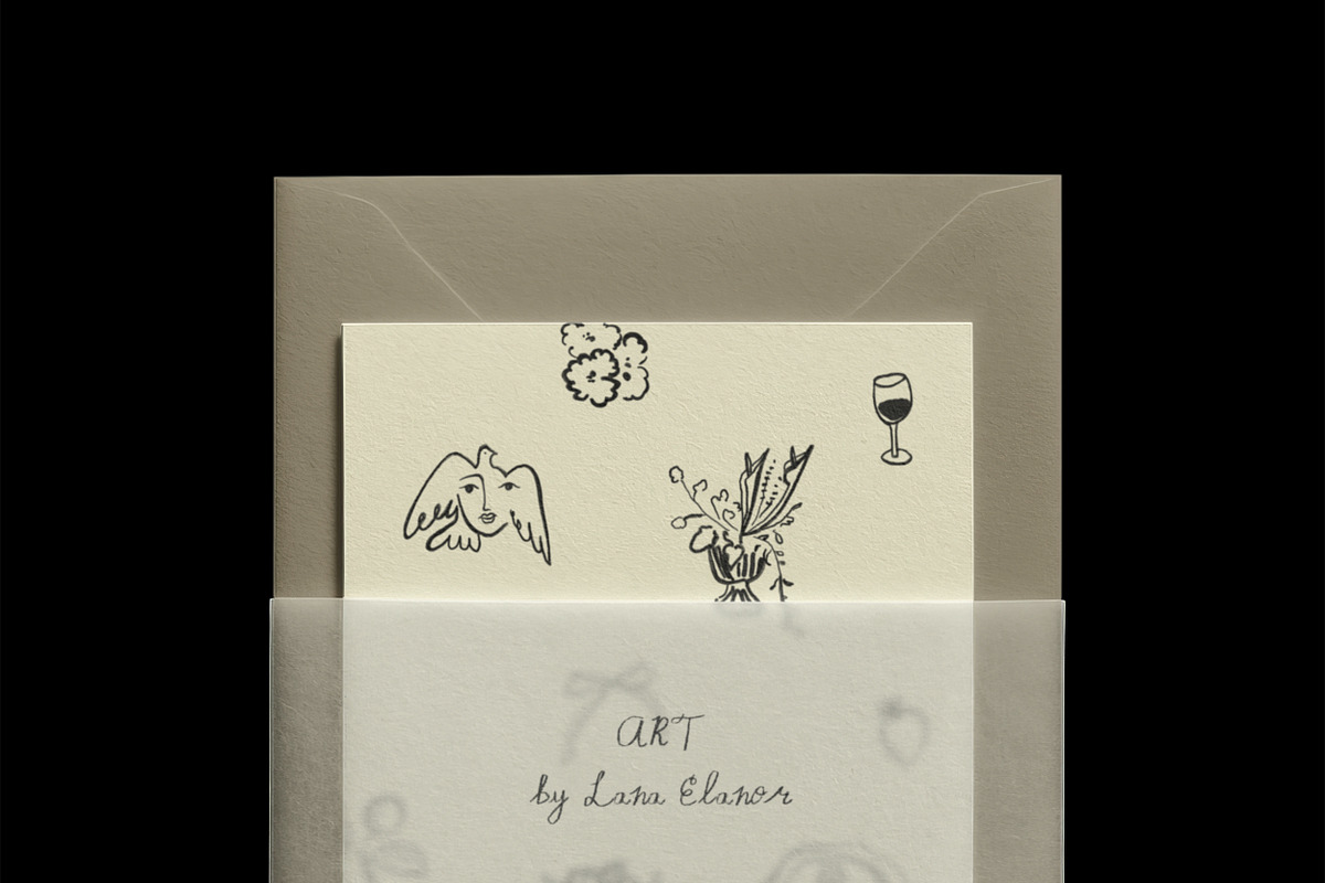 SKETCHES Line Art Drawings, a Decorative Illustration by Lana Elanor (Photo 9 of 14)