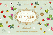 Sweet Summer Wildflowers, an Object Graphic by NassyArt (Thumbnail 1 of 13)