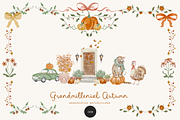 Grandmillenial thanksgiving autumn, an Object Graphic by Grace Noboa Illustrations (Thumbnail 1 of 20)