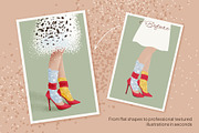 POWDER MUSE: illustrator brushes, a Brush Add-On by IuliiaSavko (Thumbnail 6 of 9)