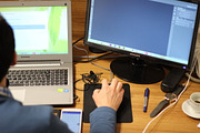 Workspace stock photo containing workspace and designer, a Business Photo by Beshr Abdulhadi (Thumbnail 2 of 3)
