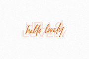 Tangerine Skies Font Duo, a Sans Serif Font by Jen Wagner Co (Thumbnail 2 of 9)