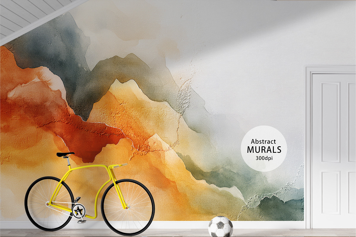 Abstract oil painting art wallpaper, a Decorative Illustration by fei long (Photo 2 of 10)