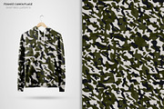 France Camouflage Seamless Patterns, a Pattern Graphic by 3Y_Design (Thumbnail 4 of 6)