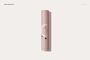 PU Leather Yoga Mat Mockup Set, a Product Mockup by creatsy5 (Thumbnail 9 of 13)